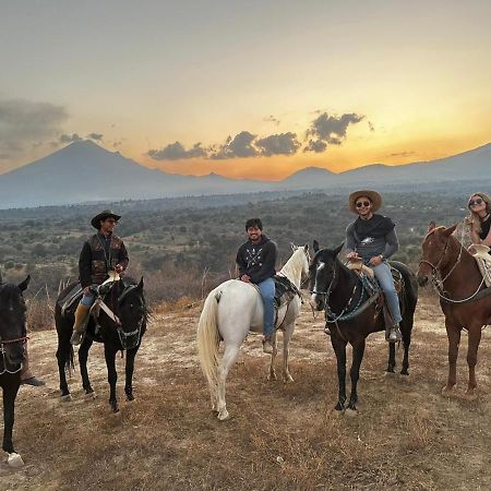 Vive En Un Rancho Hotell Puebla Exteriör bild